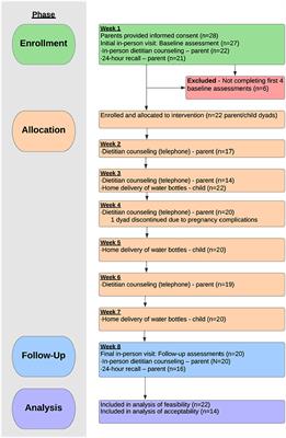 Feasibility and acceptability of home delivery of water for dental caries control in Latinx children—“Sediento por una Sonrisa,” Thirsty for a Smile: Single-arm feasibility study